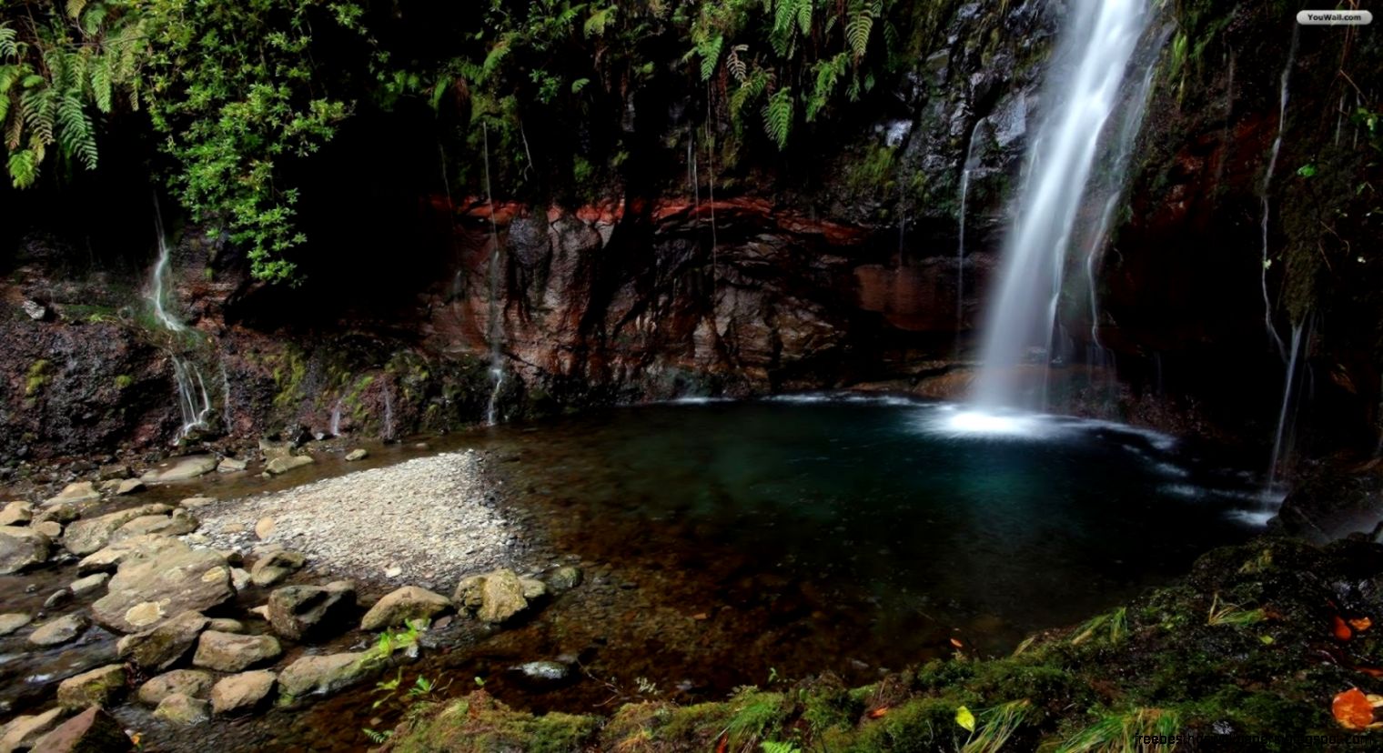 Madeira Island Waterfall