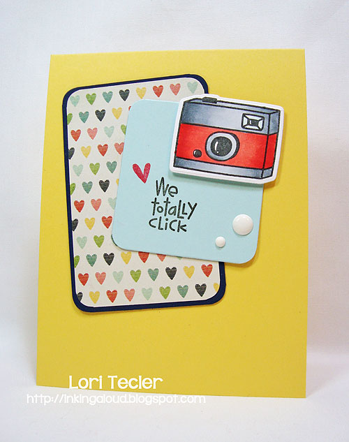 We Totally Click-designed by Lori Tecler/Inking Aloud-stamps and dies from Paper Smooches