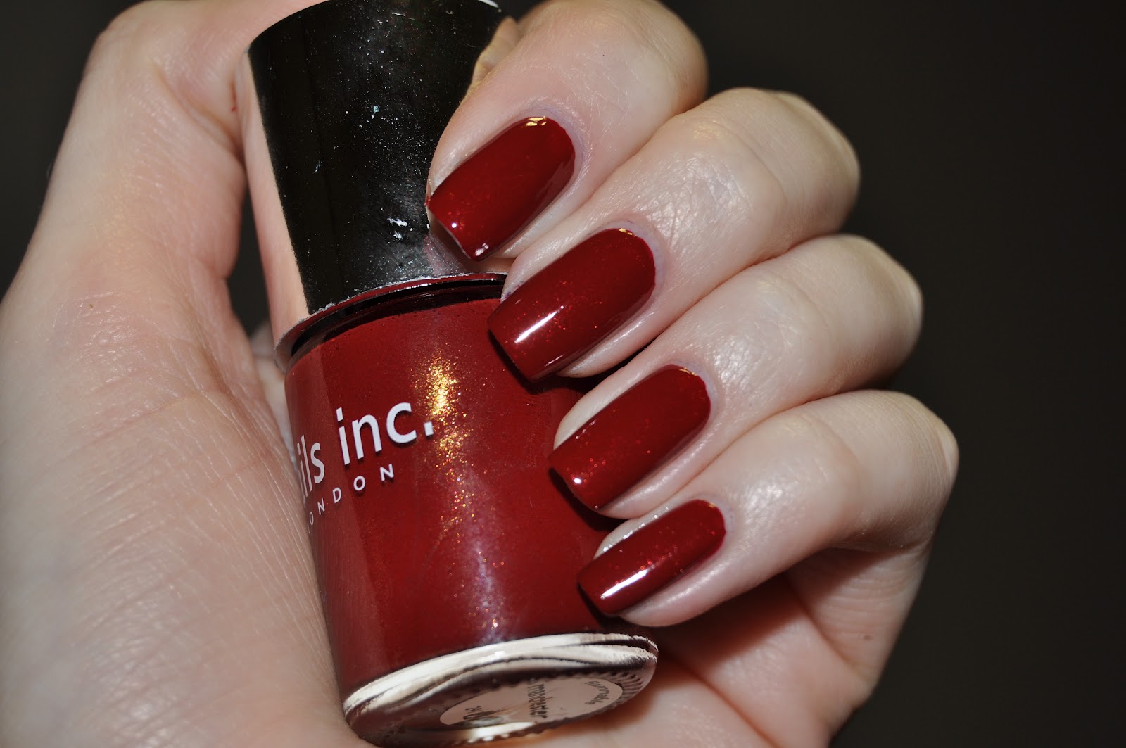 Nails Inc Manchester with drippy design Abbienail