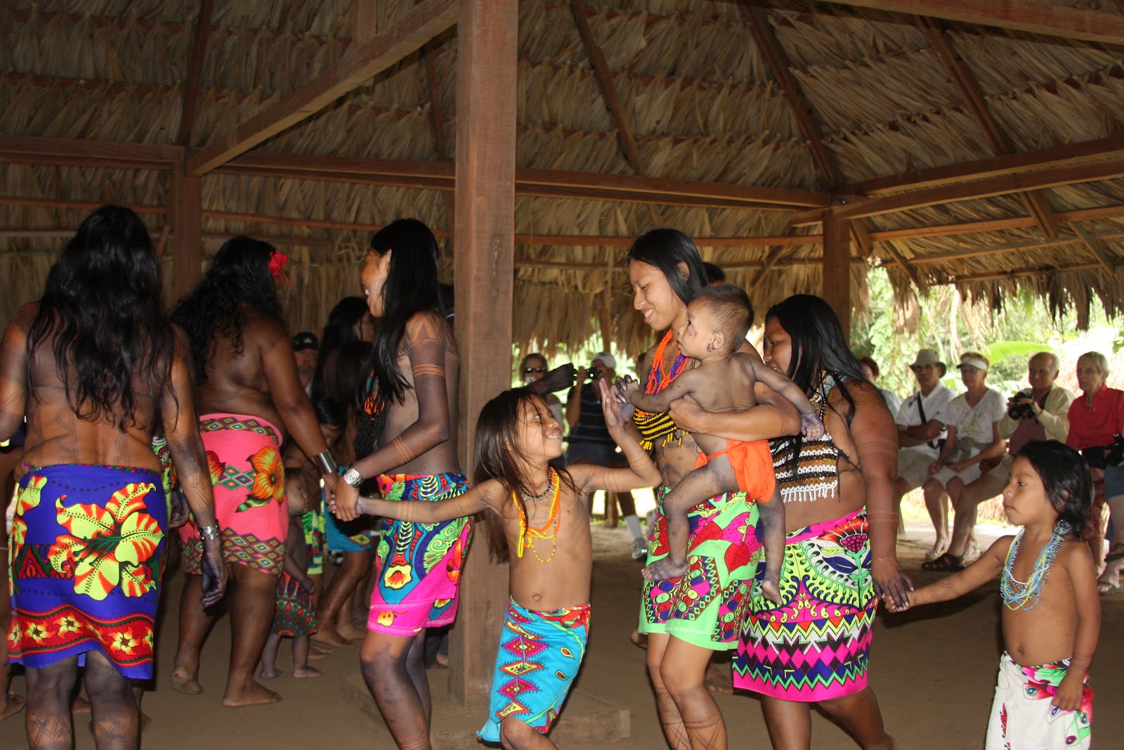 Panama Touring: Day 5. Embera Village and Playa Blanca.