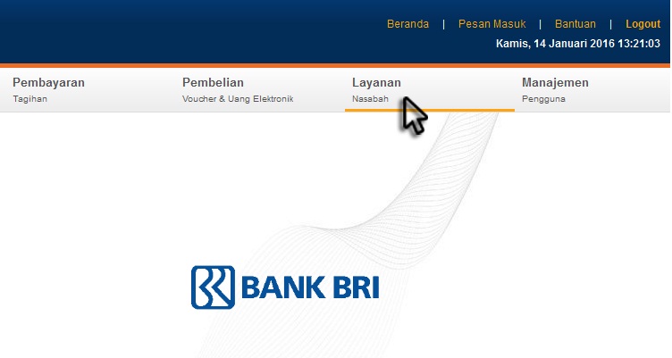 CARA BUKA REKENING DEPOSITO DI BANK BRI LEWAT INTERNET BANKING