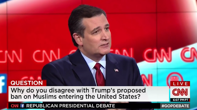 Ted Cruz radical Islamic terrorism debate