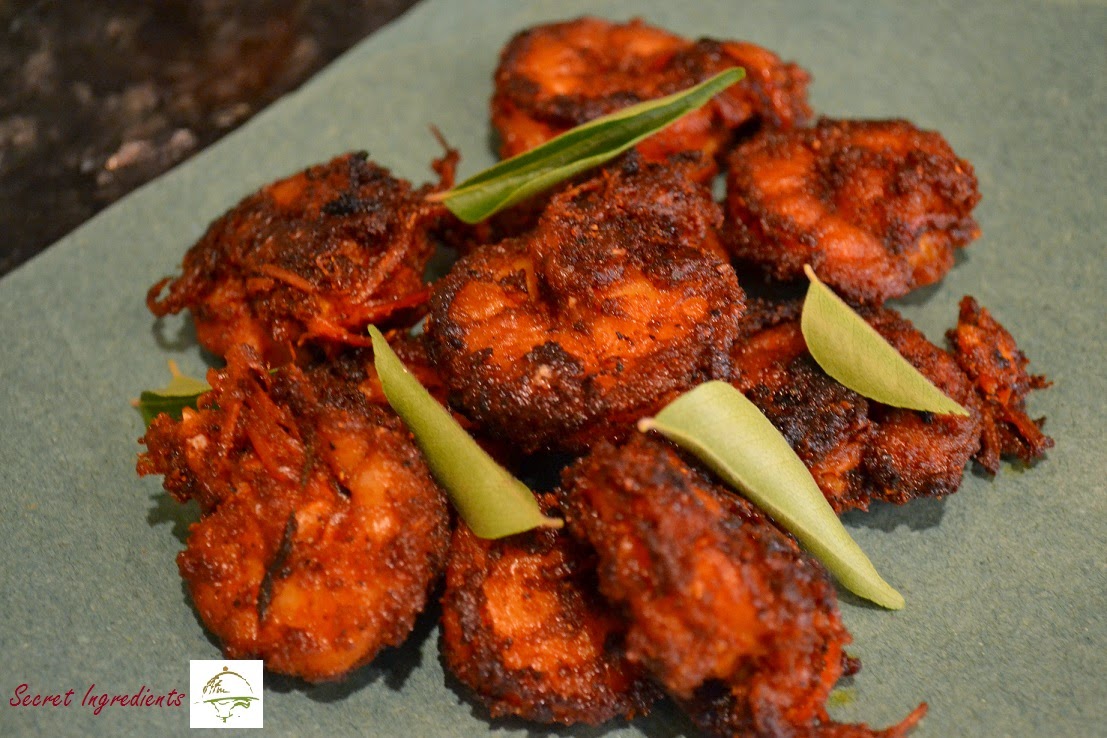 Secret Ingredients Shrimp/ Prawn Fry Kerala Style