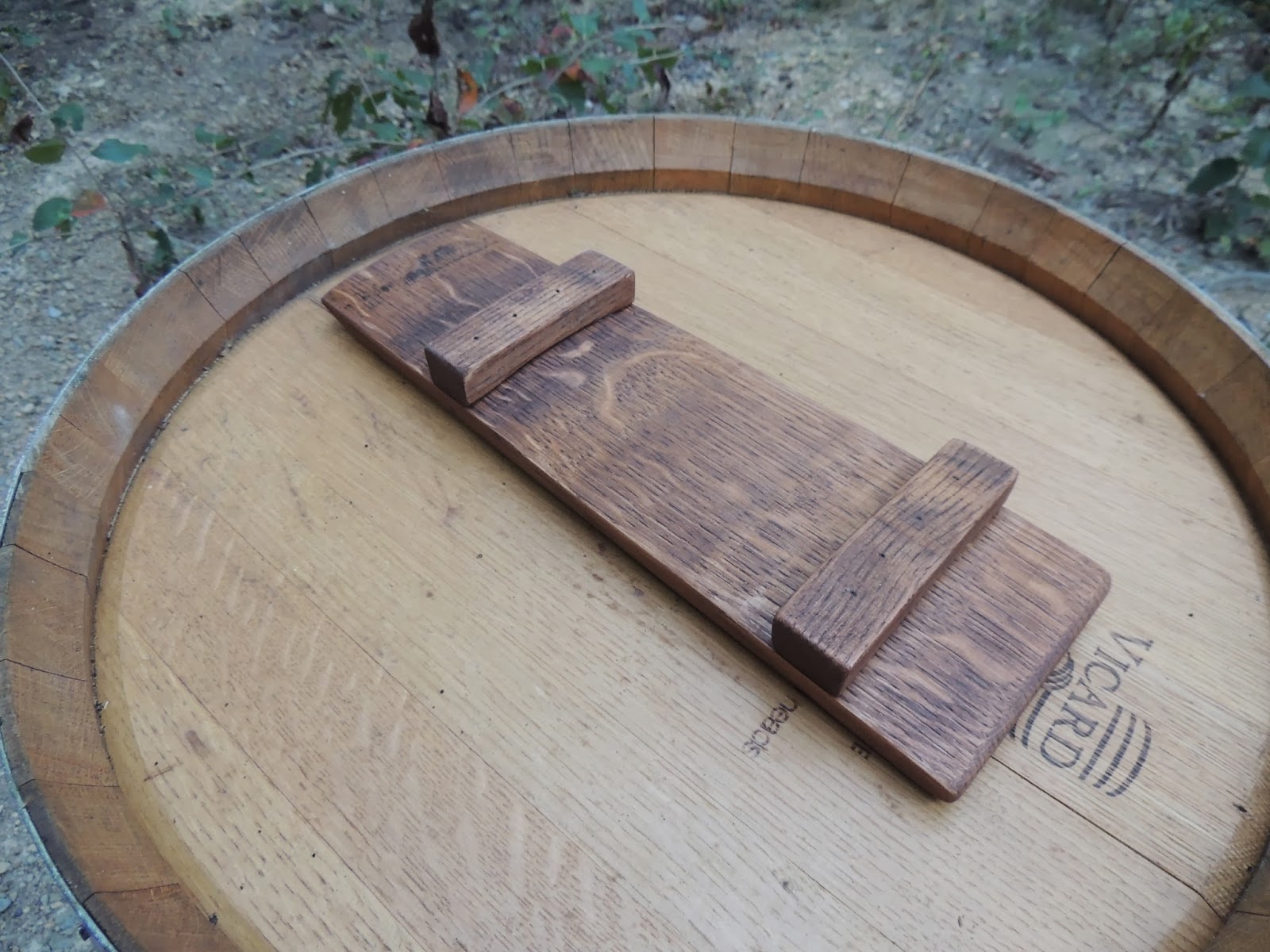 Cork To Barrel Wine Barrel Stave Serving / Sushi Platter