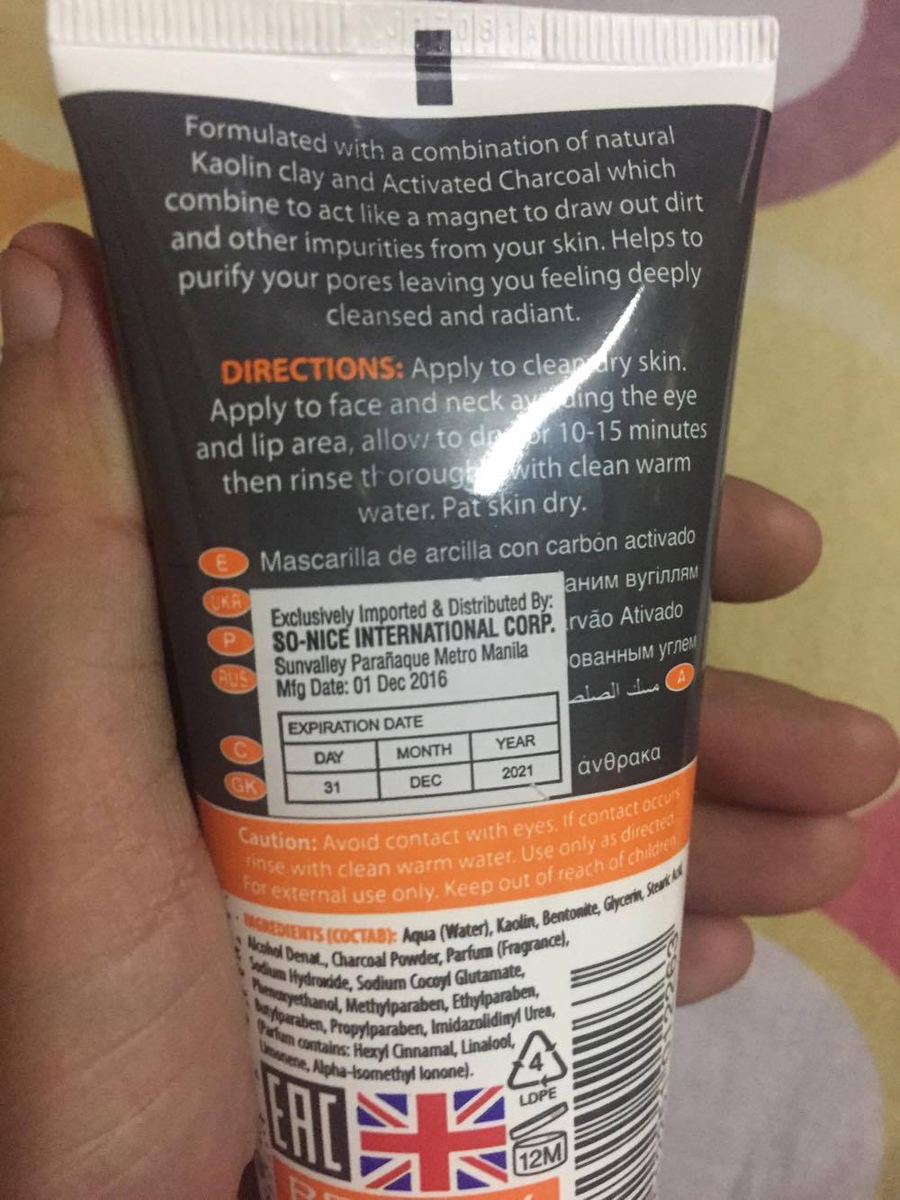 Beauty Formula Charcoal Clay Mask Review