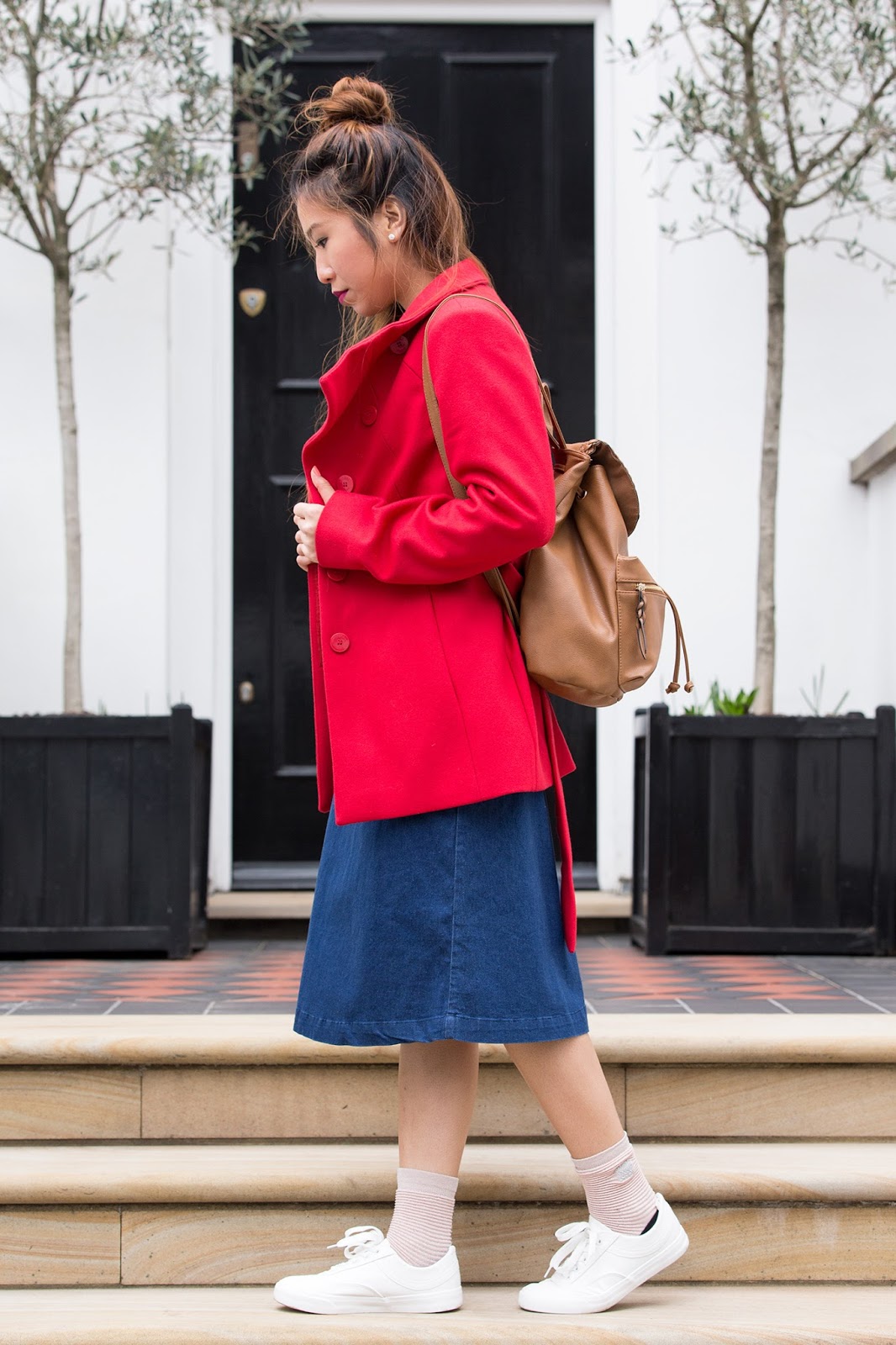 LITTLE RED COAT THE ARTY WARDROBE