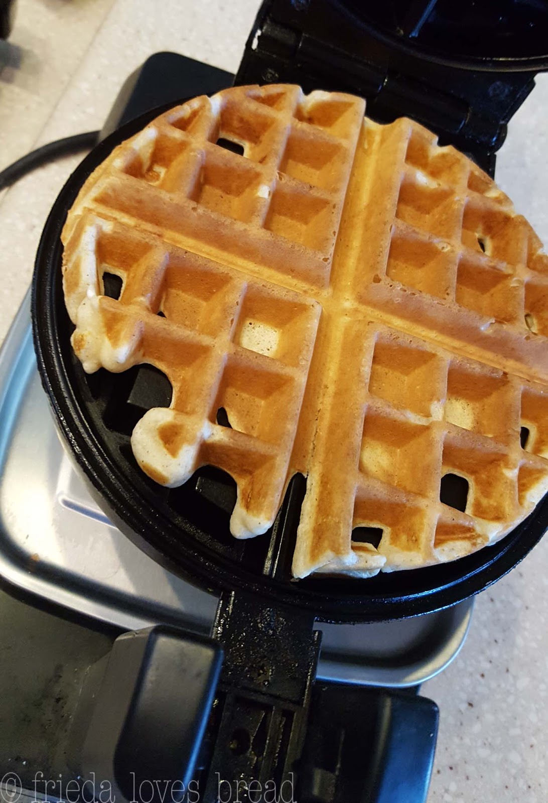 Frieda Loves Bread Gingerbread Waffles & Buttermilk Syrup