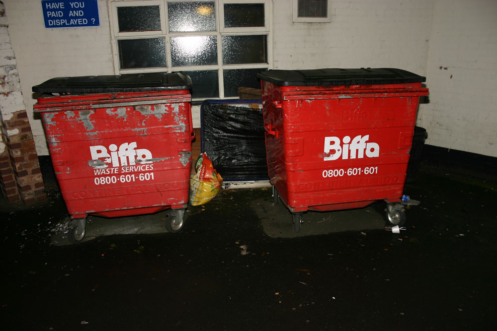 Bin Spotting Functional favourites sighted in Worcestershire.