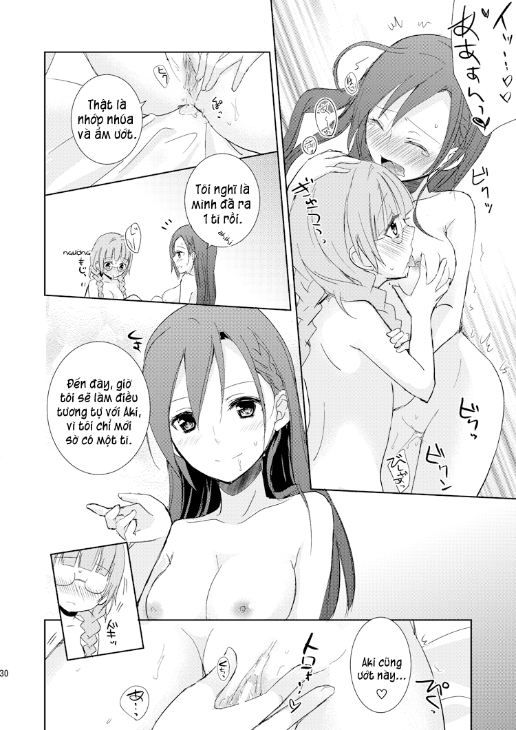 HentaiVN.net - Ảnh 35 - Tuyển tập Yuri Oneshot - Chap 147: Mikansei No Kimochi