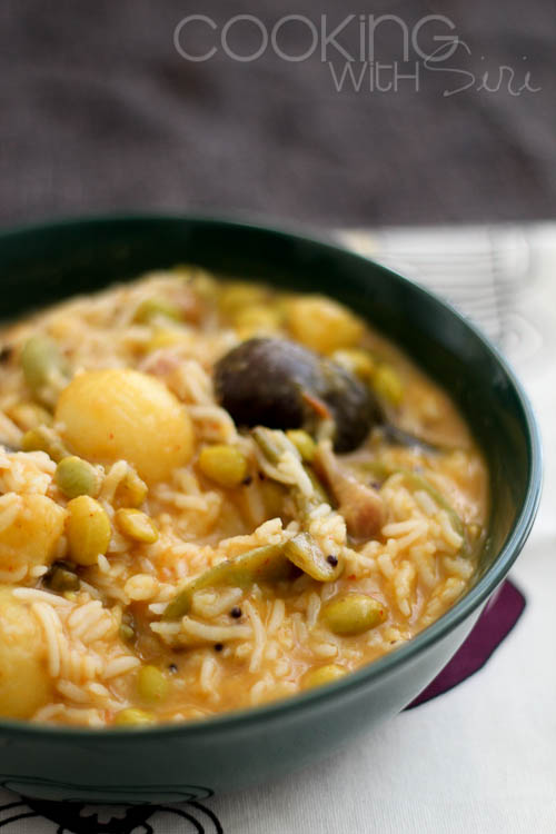 Sindhi Kadhi | Vegetables in Chickpea Flour Gravy Recipe