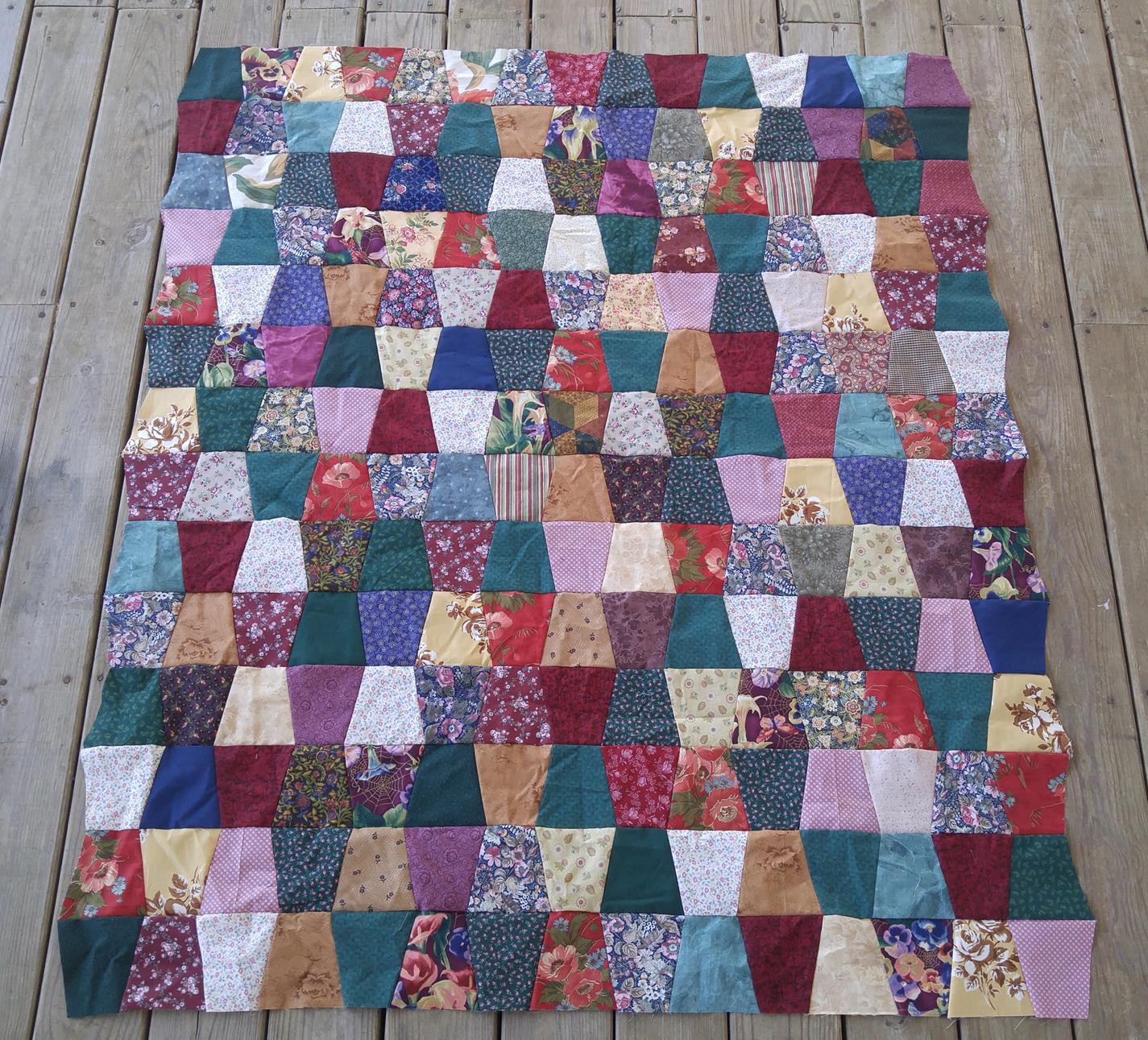 Slice of Pi Quilts: Ugly Tumbler Quilt