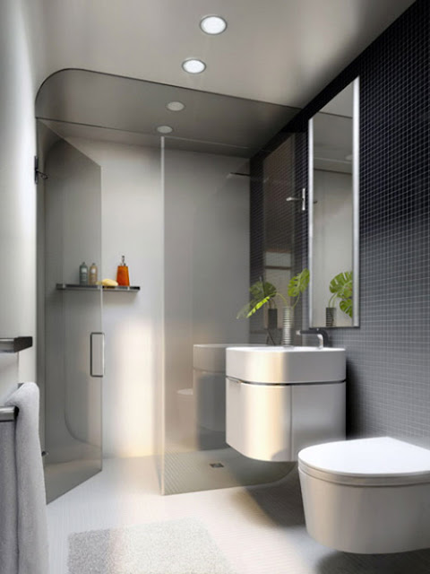 Deco Bilik Air Kecil (Small Bathroom Design) - DEKORUMAH.COM
