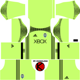 Seattle Sounders FC 2016 - Dream League Soccer Kits and FTS15