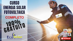 CURSO ENERGIA SOLAR 100% GRATUITO