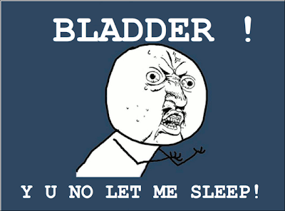 Rage Comic :Bladder! Y U no let me sleep