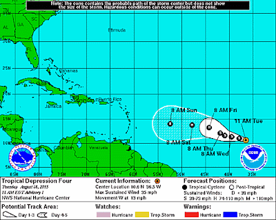 forma depresión tropical; convertiría tormenta.