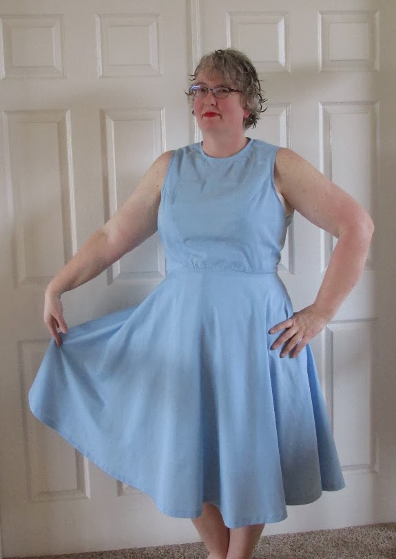 Waltzing Sieves: Vogue 8788 wrap dress, 1954 reissue