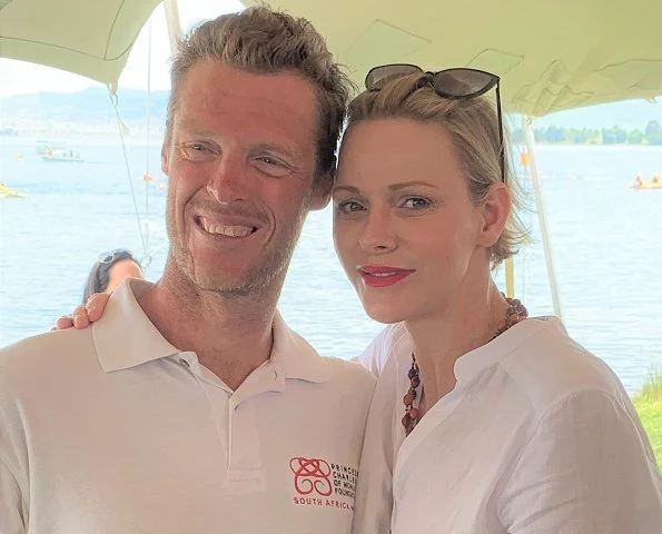 Terence participated in the event to raise money for "The Deaf Children's Learn to Swim and Water Safety Programme" of The Princess Charlene of Monaco Foundation