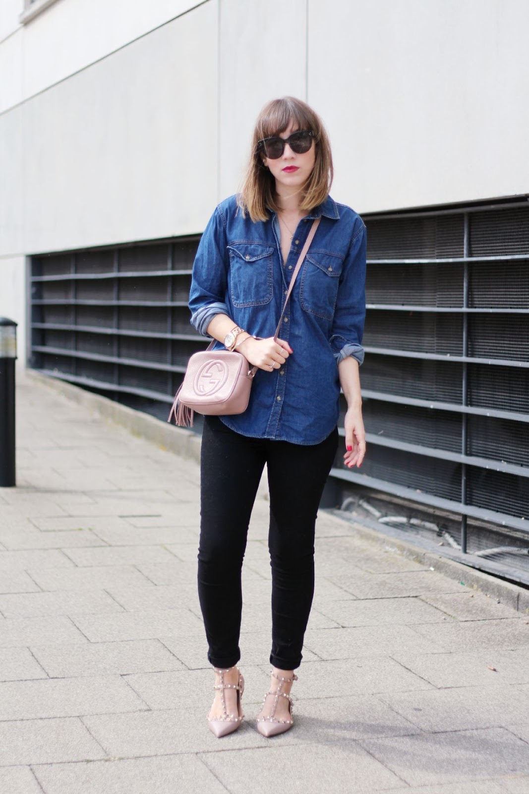 The Simple Denim Shirt - The Lovecats Inc