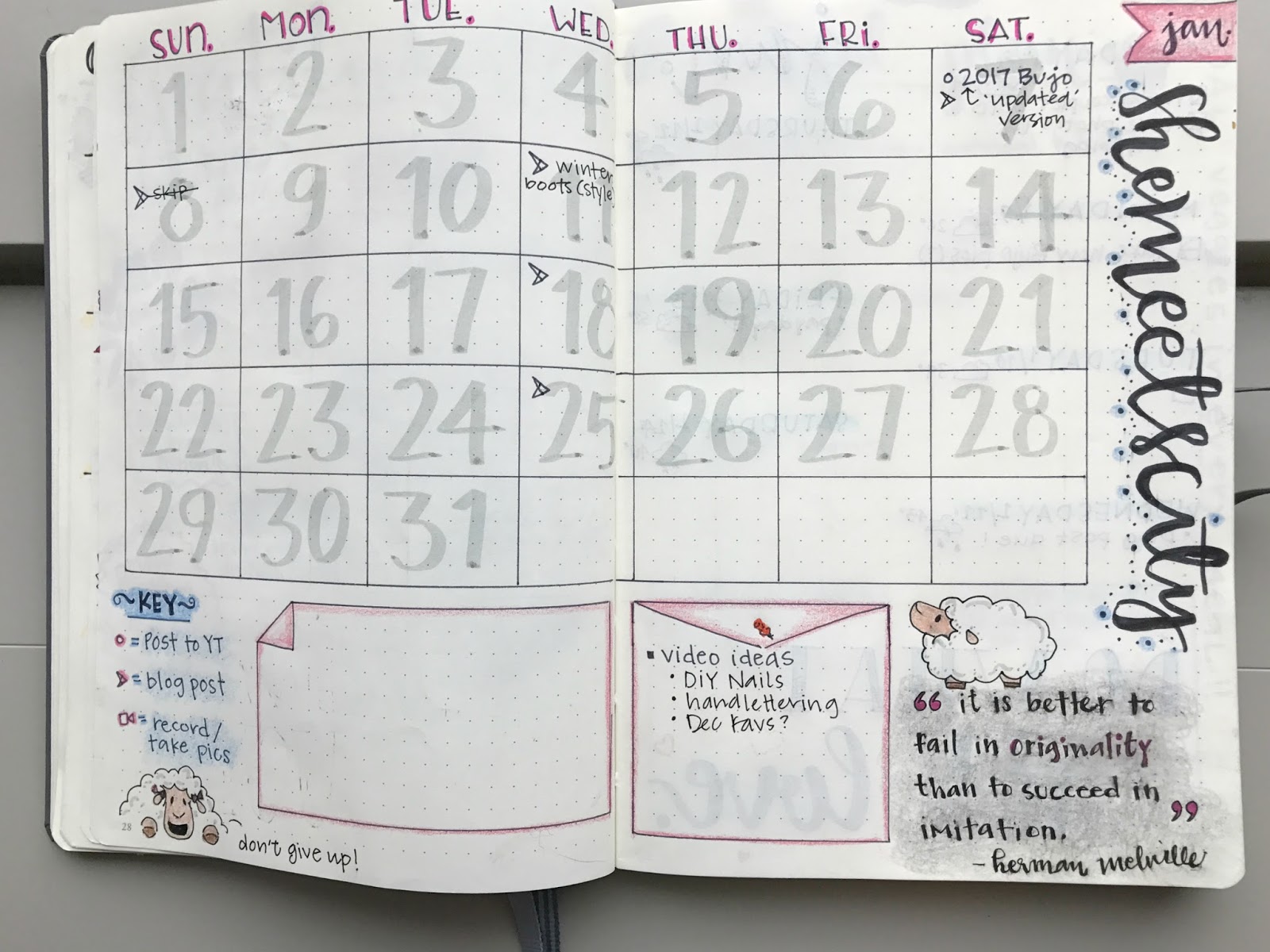 Bullet Journal 3 Exemples Minimaliste Decoration Facile