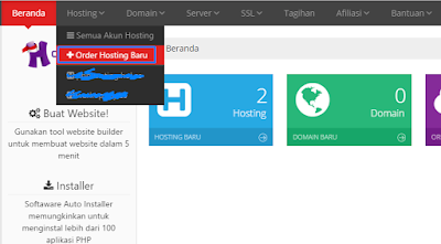 cara daftar di idhostinger membuat hosting di idhostinger
