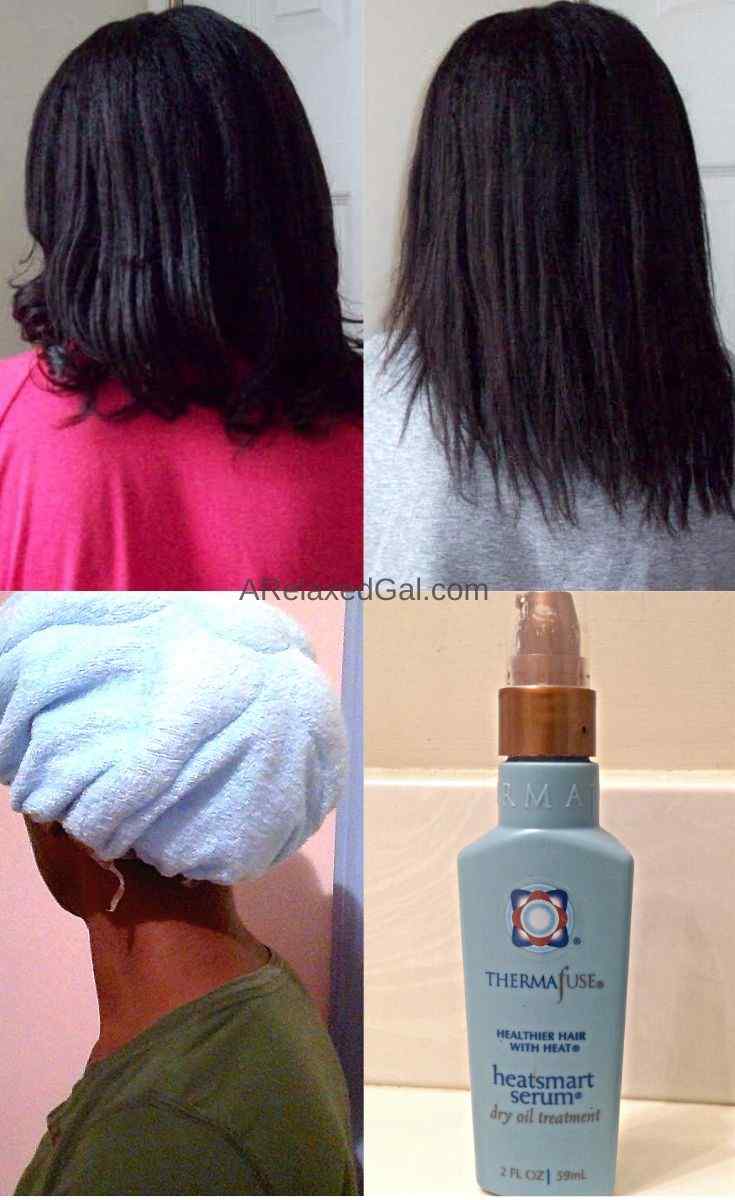 5 Weeks Post Relaxer How I Achieved Smoother Hair A Relaxed Gal