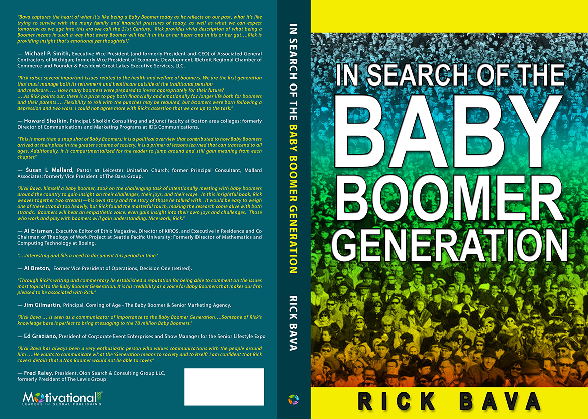 Rick Bava on the Baby Boomer Generation Baby Boomer BookBaby Boomer