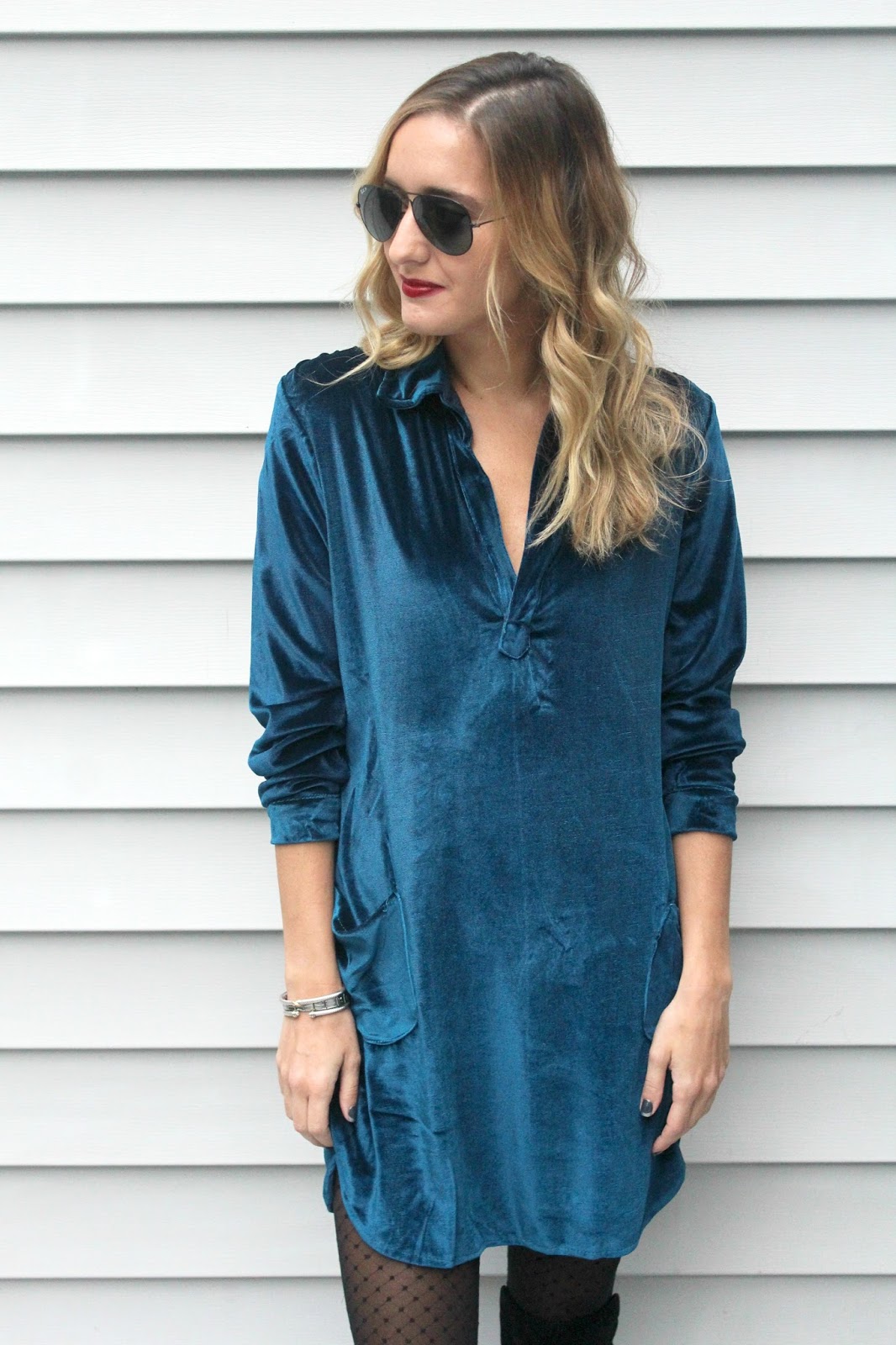 Michelle's Pa(i)ge Fashion Blogger based in New York BLUE VELVET