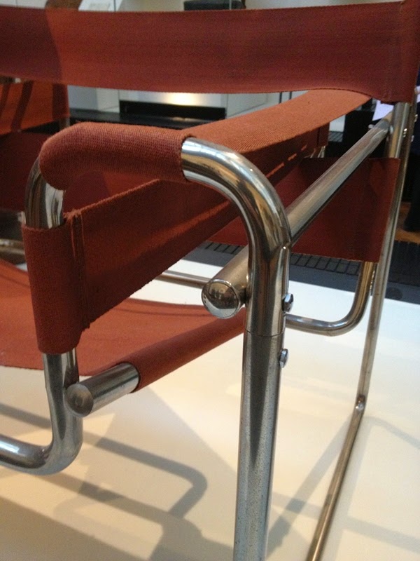 Wassily chair, the first curved steel design