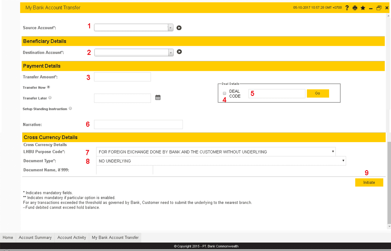 Transaksi Valas Commonwealth melalui Internet Banking ...
