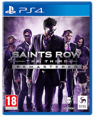 Saints Row The Third Remastered Game Cover Ps4