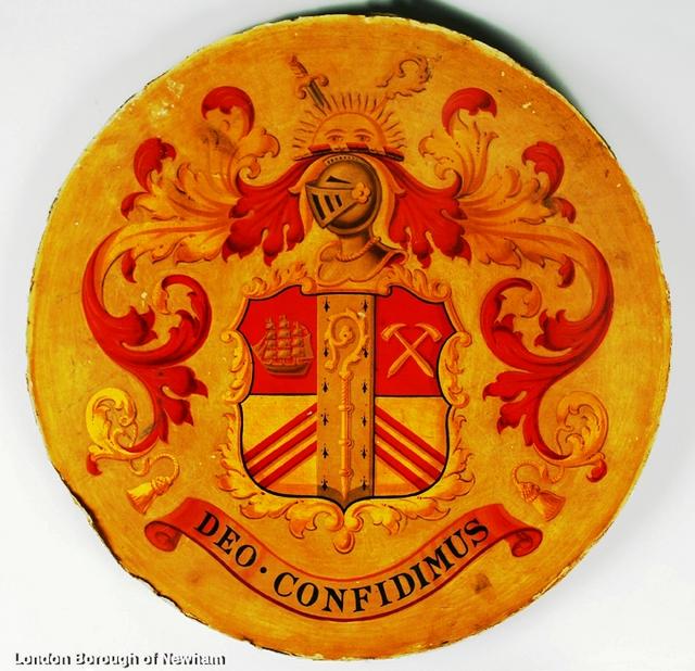 PIENMASHGEEZER THE OLD BOROUGH OF WEST HAM COAT OF ARMS