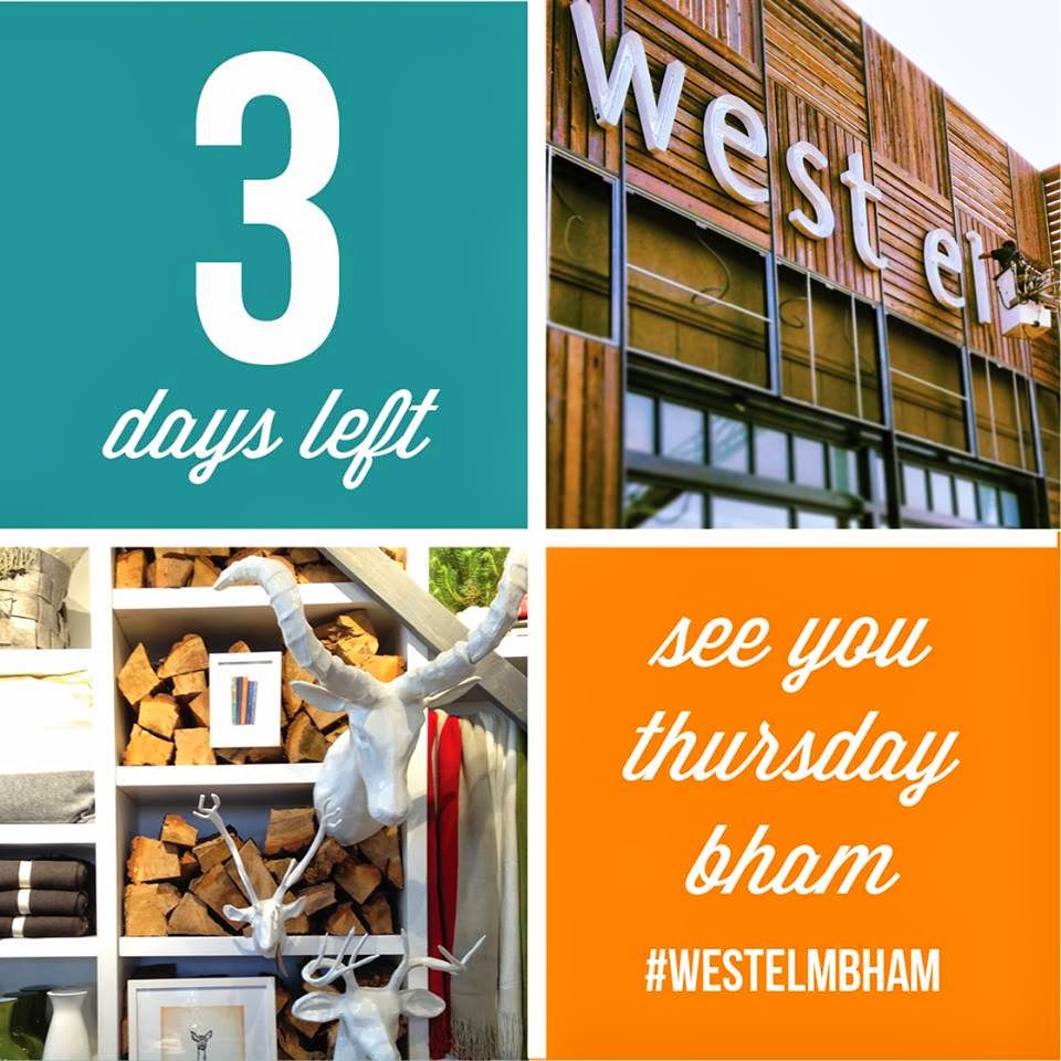 i like what i'm herring west elm grand opening!