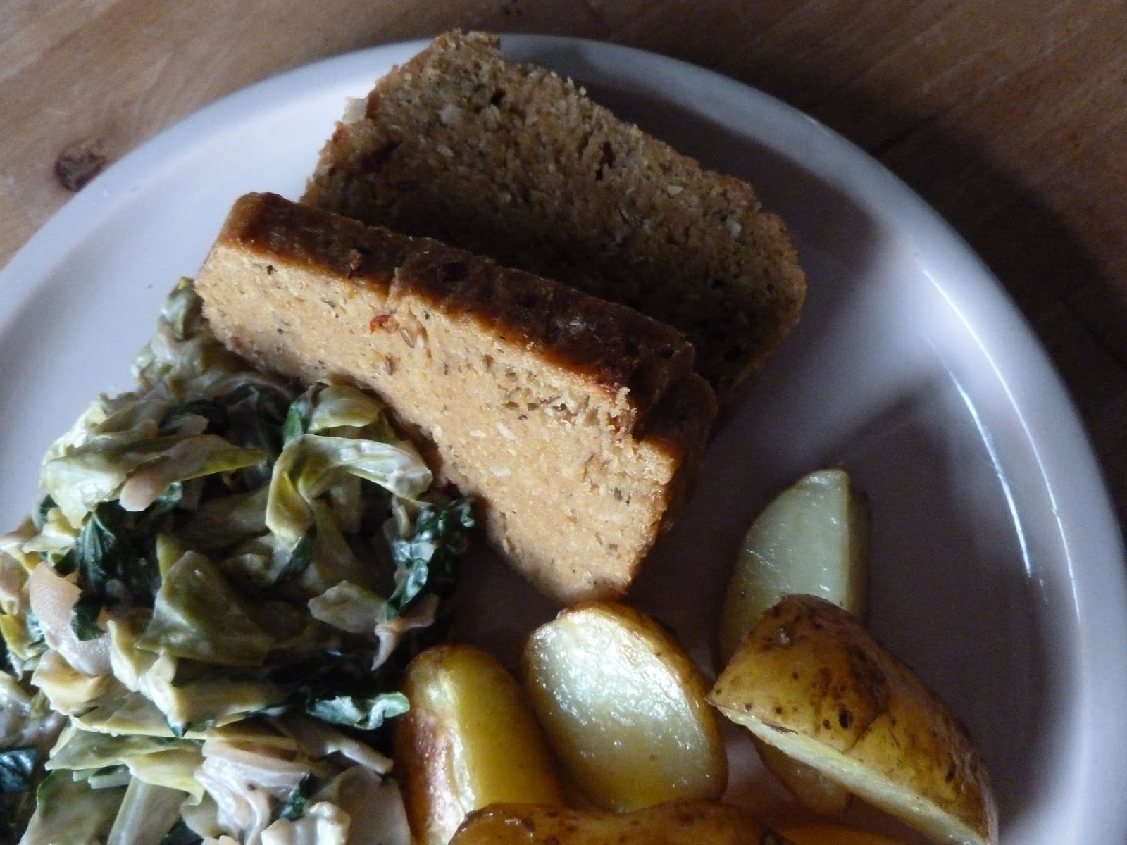 Flicking the Vs Chipotle lentil seitan loaf recipe