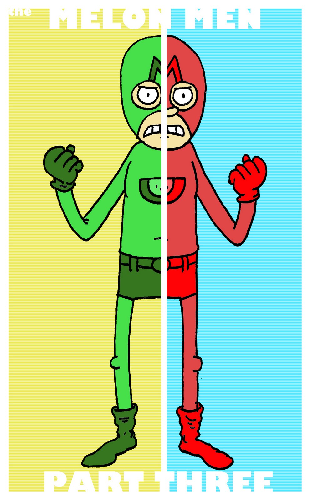 Melon Man Comics Melon Man in The MELON MEN FINAL CHAPTER!