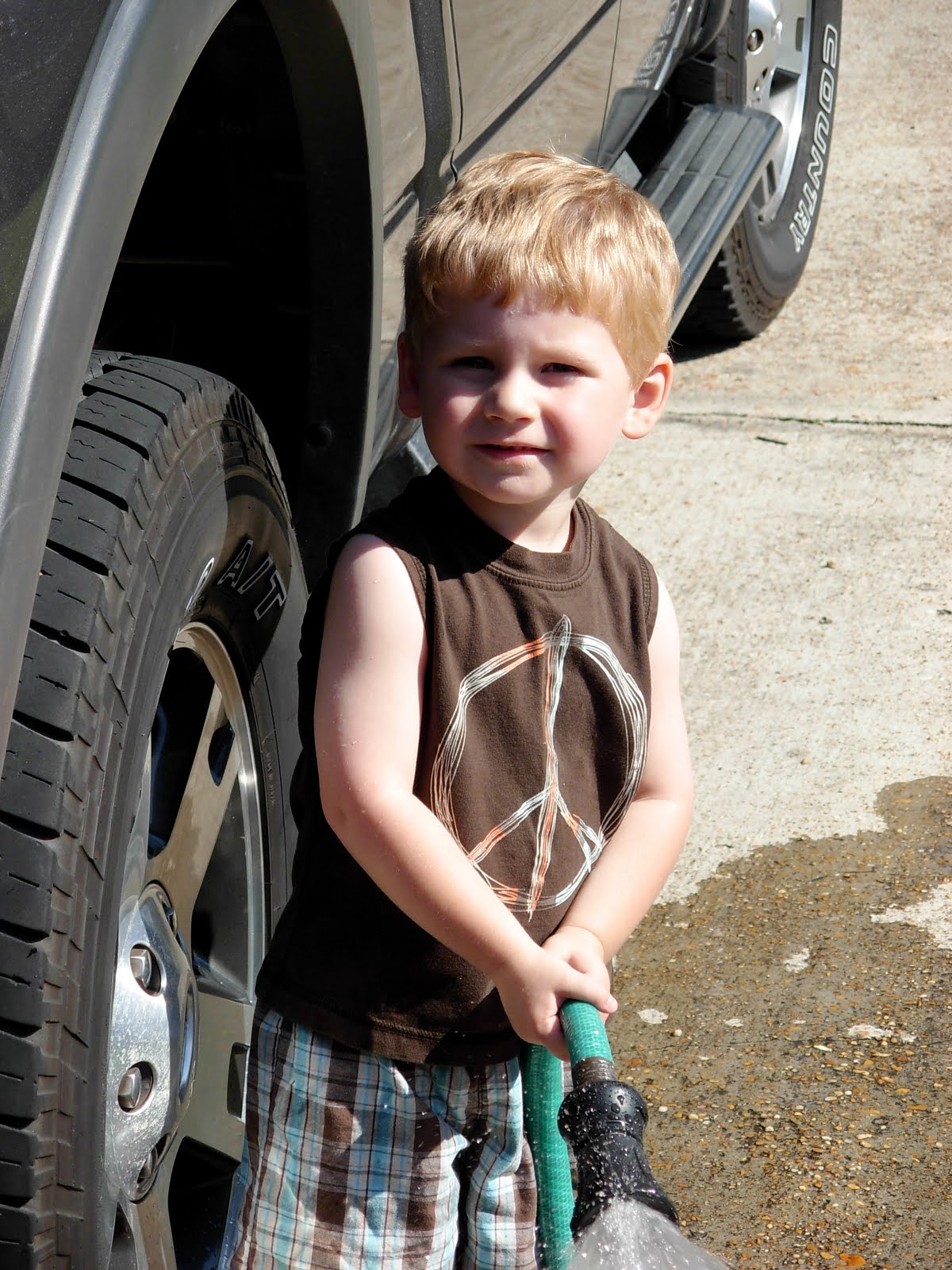 World of the Wilsons Working at the Car Wash