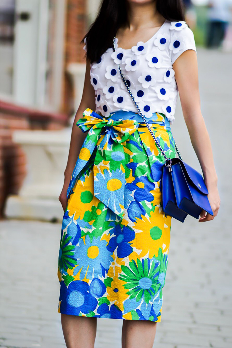 Spring Fling: Floral Circle Skirt | Spring skirt outfits, Jessica ricks,  Skirt outfits