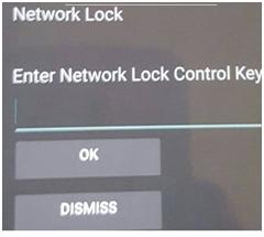SAMSUNG NETWORK LOCK CONTROL KEY