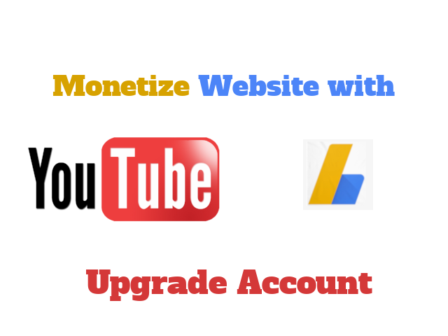 How to Upgrade  Youtube AdSense to Show ads on a Websites