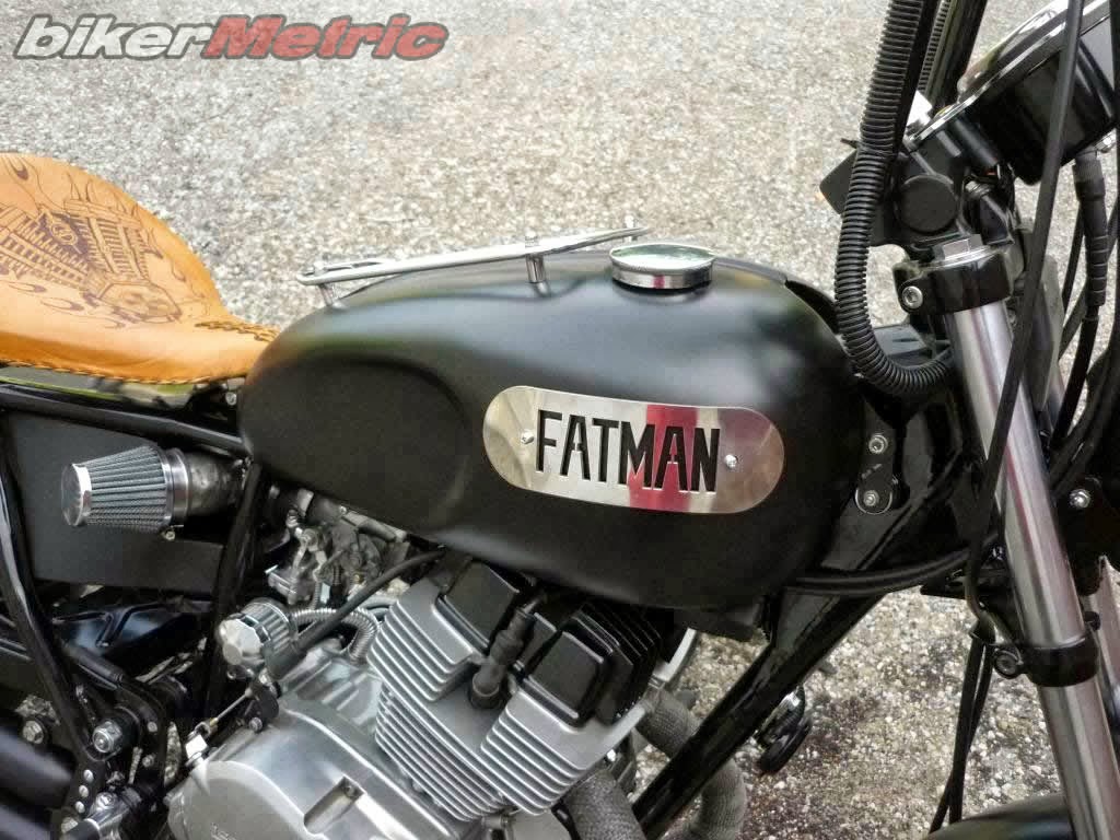 2007 Honda Rebel Bobber Fatman Custom Gas Tank Decal