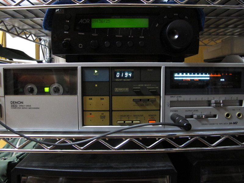 Today's something Today's Tape delay patching with a 3 head cassette tape recorder