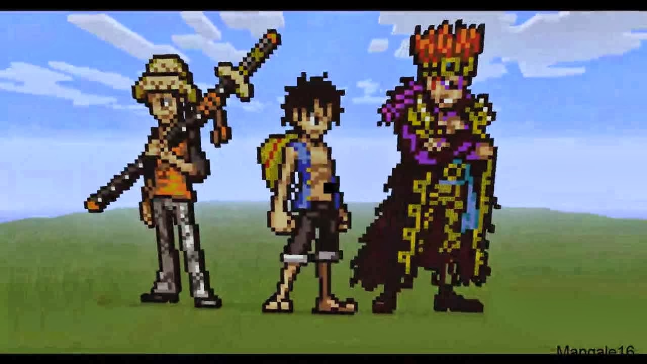 Карта ван пис майнкрафт пе