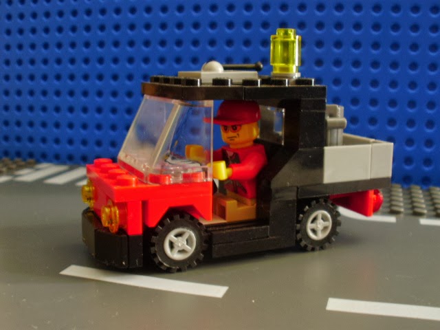 MOC LEGO Veículo de serviços