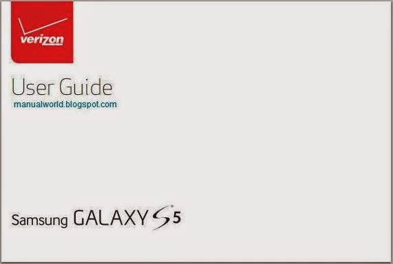 Manual World: Samsung Galaxy S5 SM-G900V Manual (Verizon)