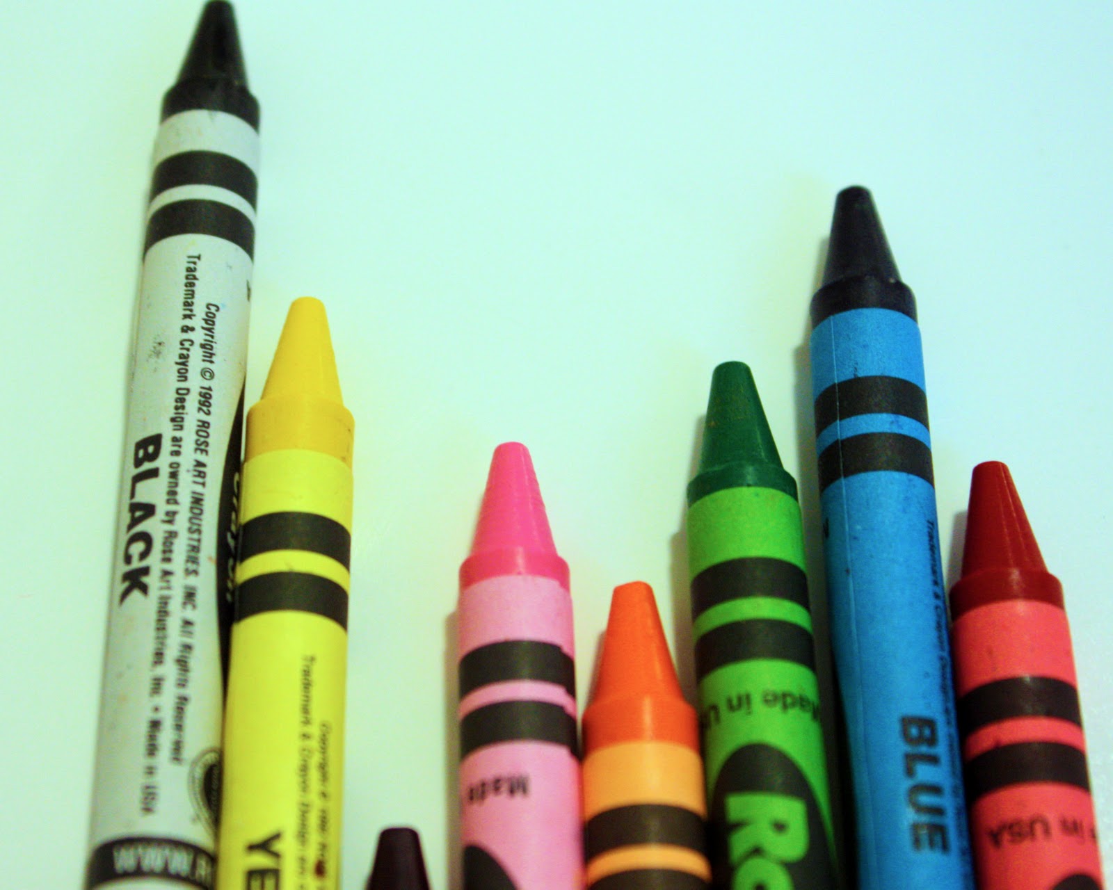 Schuyler Layne's Photography Crayons and Gum Photos for Final Portfolio
