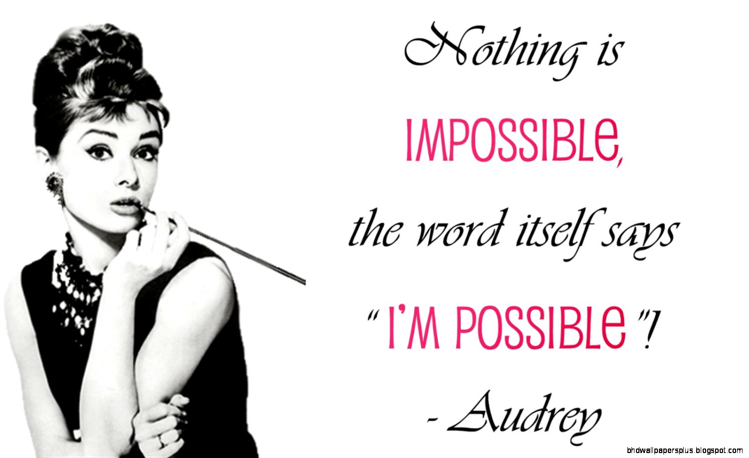 Audrey Hepburn Quotes  We Need Fun