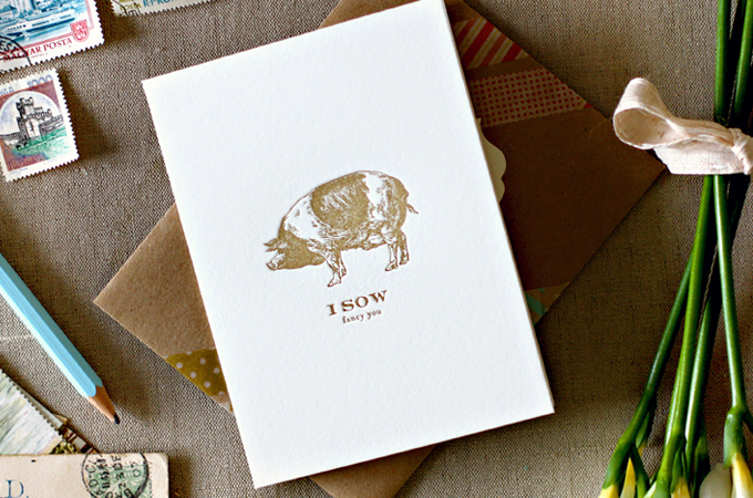 Bespoke Press New Letterpress Greeting Cards 
