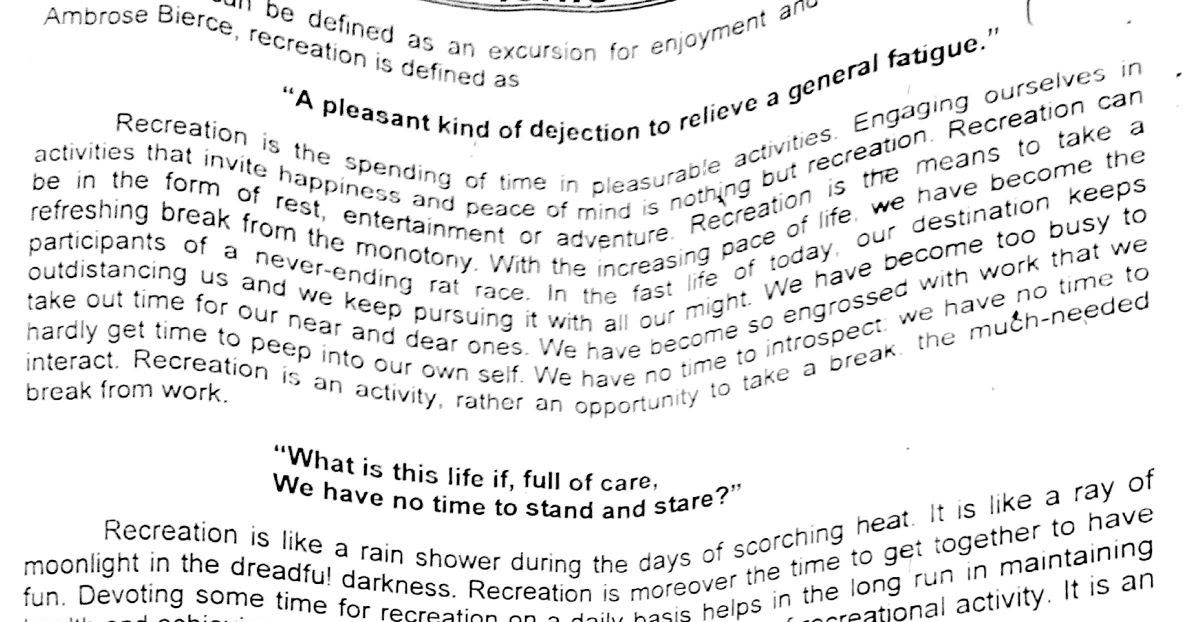 picnic party essay with quotations