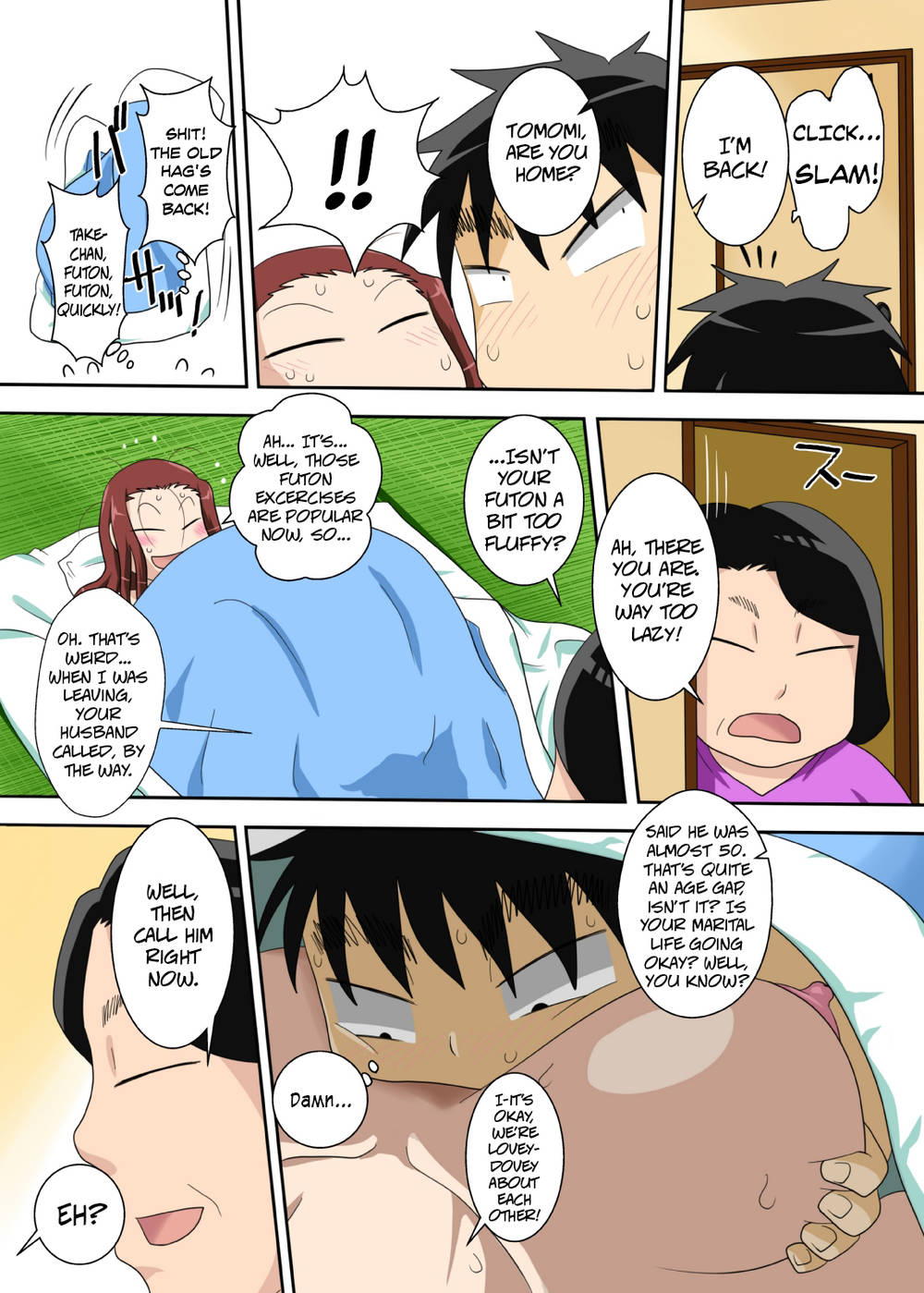 Hentai Manga Comic-Muchi-Muchi Kyojo no Oba-chan to Eroi Koto Suru ze!-Read-39