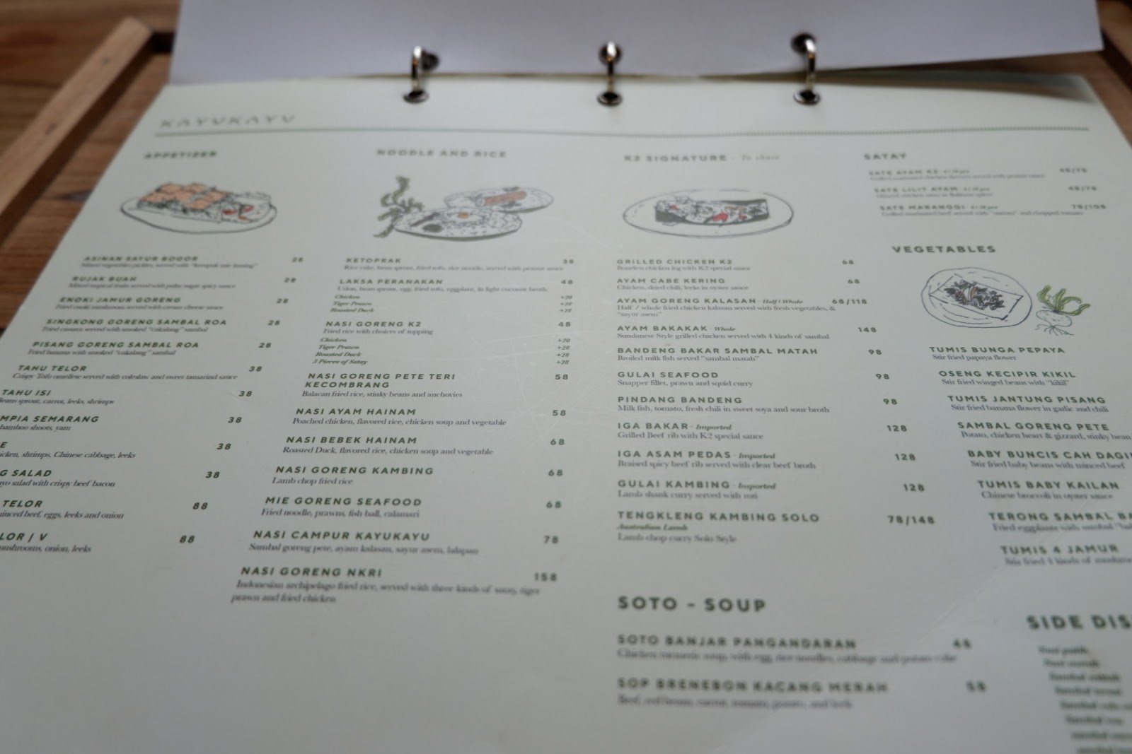 Kayu Kayu Restaurant + Evolution Journey of The Earth at Summarecon Digital Centre Life Cherish